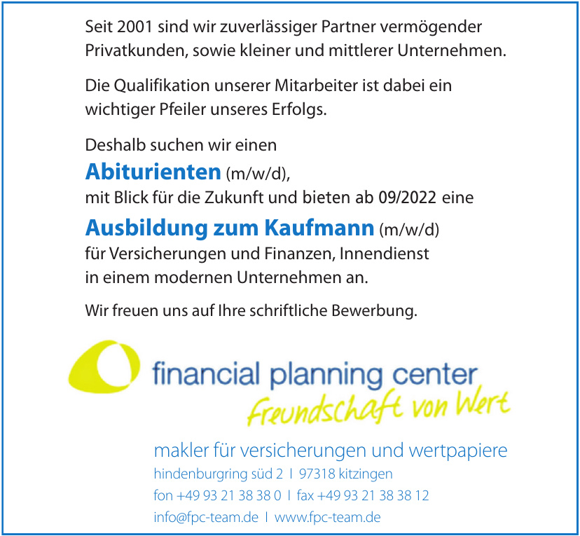 Financial Planning Center