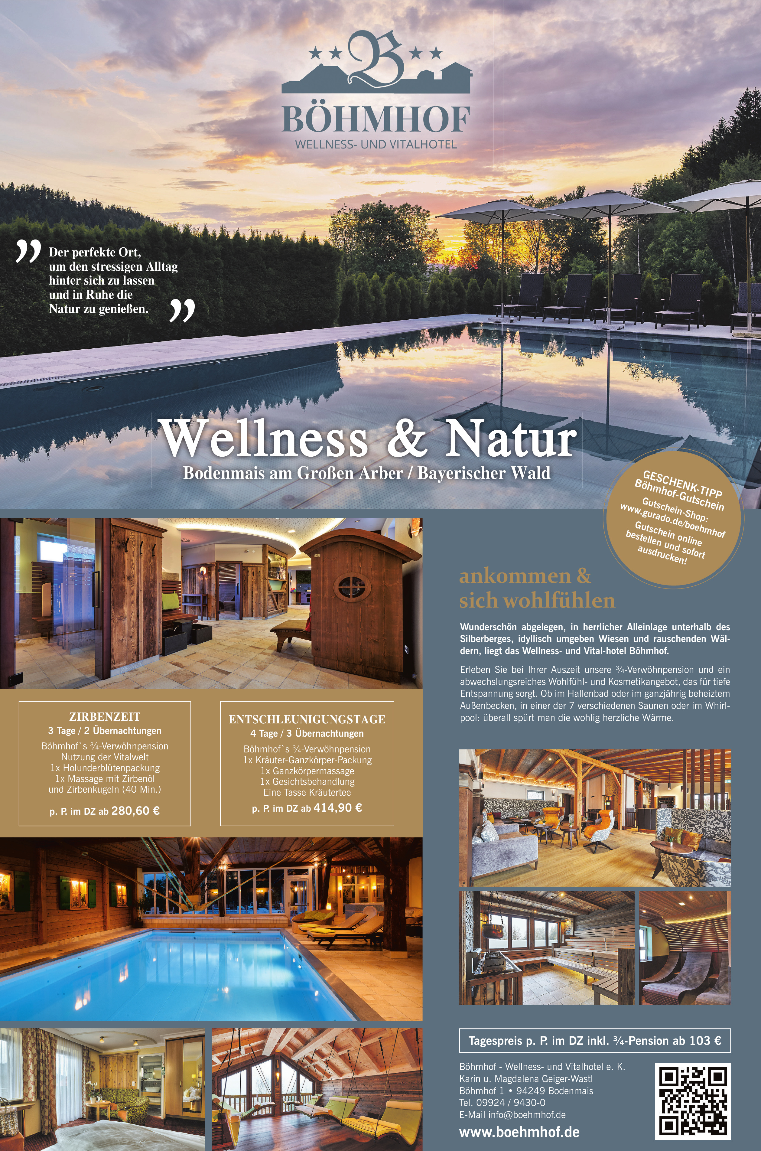 Böhmhof - Wellness- und Vitalhotel e. K. Böhmhof - Wellness- und Vitalhotel e. K.