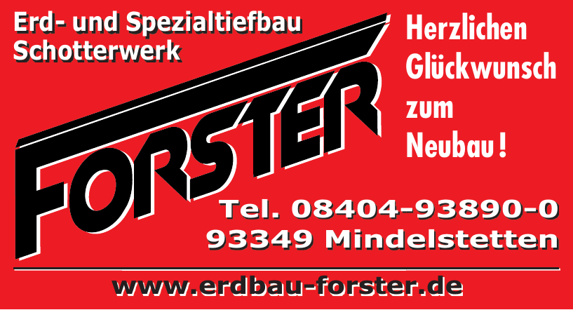 Erdbau Forster Erdbau Forster