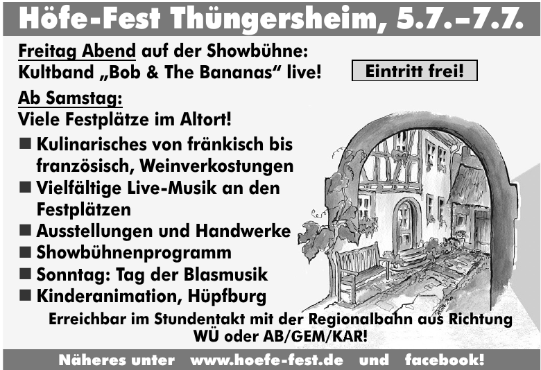 Höfe-Fest Thüngersheim Höfe-Fest Thüngersheim