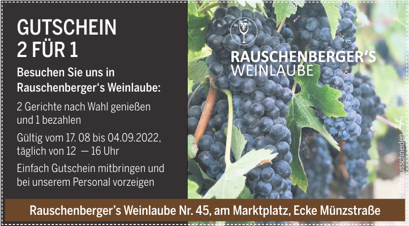 Rauschenberger‘s Weinlaube