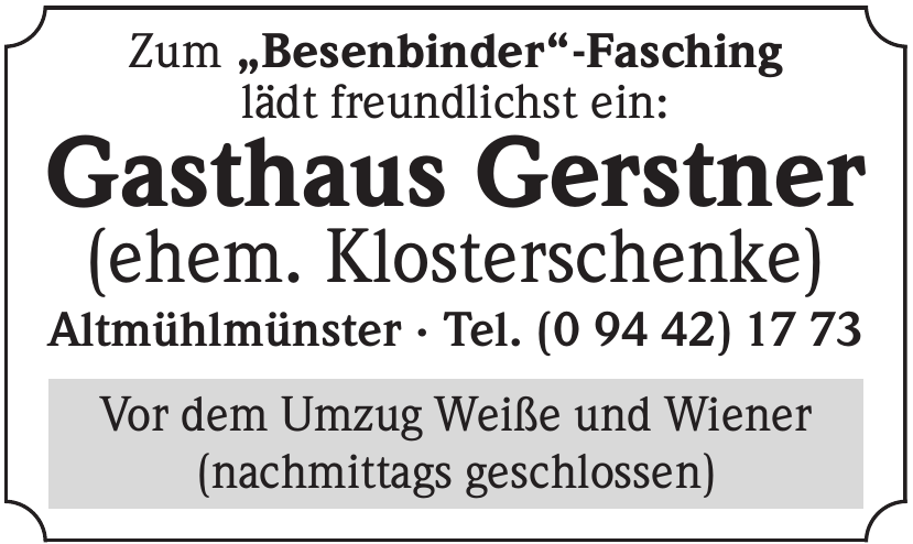 Gasthaus Gerstner Gasthaus Gerstner