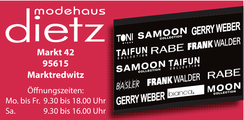 Modehaus Dietz Modehaus Dietz