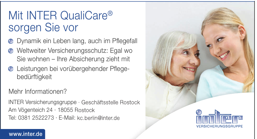 INTER Versicherungsgruppe INTER Versicherungsgruppe