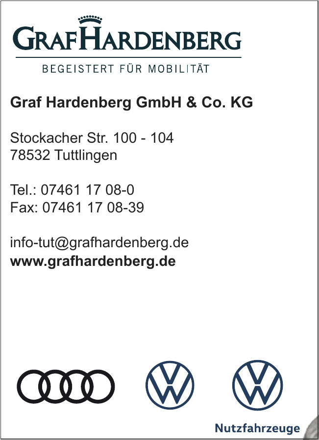Graf Hardenberg GmbH & Co. KG Graf Hardenberg GmbH & Co. KG