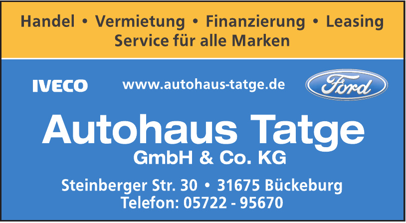 Autohaus Tatge GmbH & Co KG