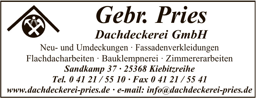Gebr. Pries Dachdeckerei GmbH