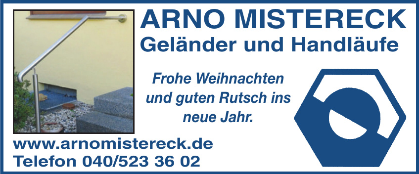 Arno Mistereck - Geländer und Handläufe