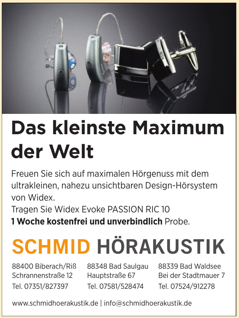 Schmid Hörakustik Schmid Hörakustik