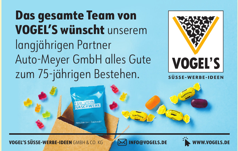 VOGEL'S Süsse Werbe-Ideen GmbH & Co. KG