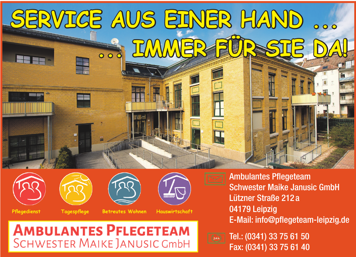 Ambulantes Pflegeteam Schwester Maike Janusic GmbH Ambulantes Pflegeteam Schwester Maike Janusic GmbH