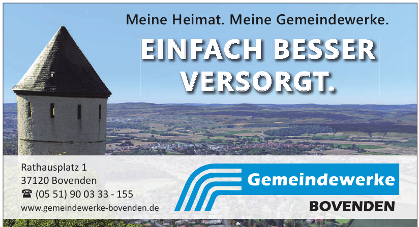 Gemeindewerke Bovenden Gemeindewerke Bovenden