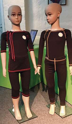 Die auf Maß gefertigten OT-Kiel SoftOrthesen begleiten die Therapie neuroorthopädischer Bewegungs- und Haltungsstörungen. FOTO: HFR Die auf Maß gefertigten OT-Kiel SoftOrthesen begleiten die Therapie neuroorthopädischer Bewegungs- und Haltungsstörungen. FOTO: HFR
