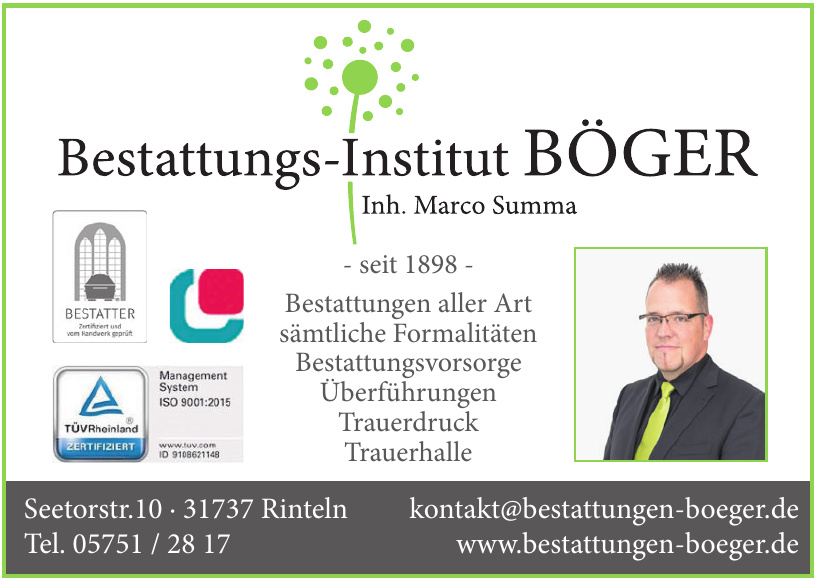 Bestattungs-Institut Böger