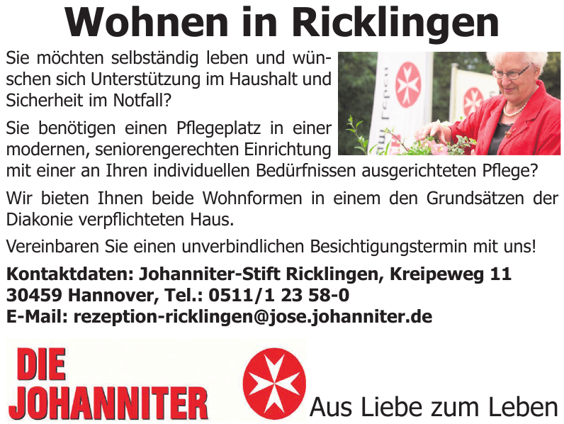 Johanniter-Stift Ricklingen Johanniter-Stift Ricklingen