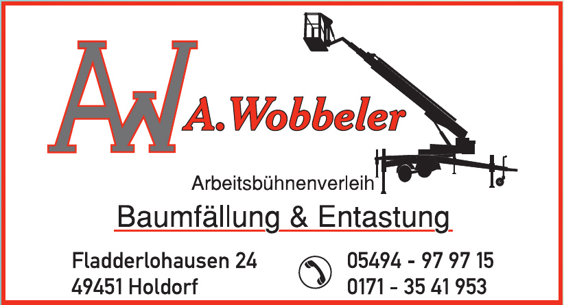 AW A. Wobbeler