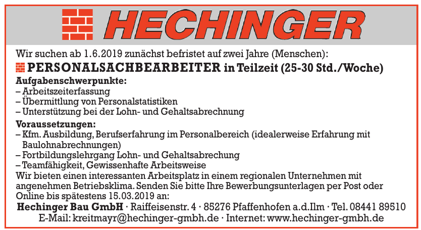 Hechinger Bau GmbH Hechinger Bau GmbH