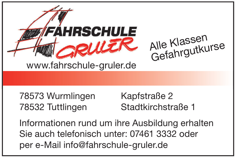 Fahrschule Gruler Fahrschule Gruler