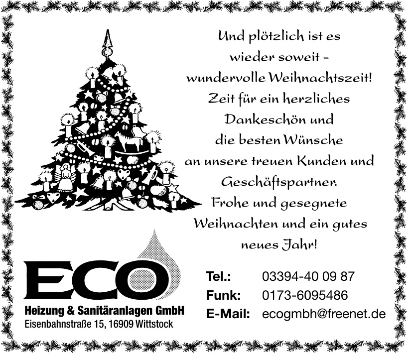 ECO Heizung & Sanitäranlagen GmbH