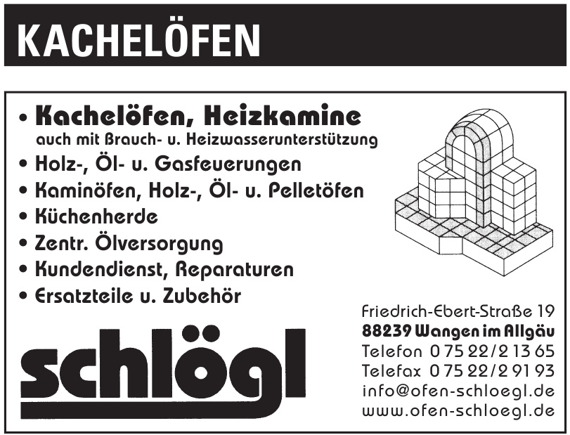Kachelöfen und Heizkamine Schlögl Kachelöfen und Heizkamine Schlögl