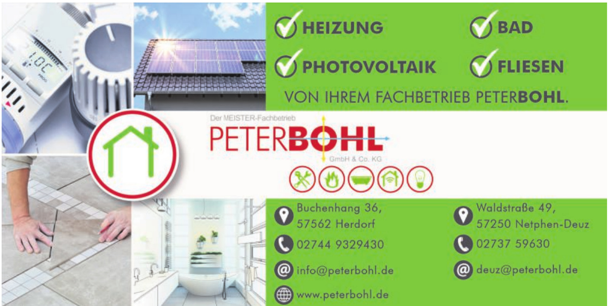 PETER BOHL GmbH & Co.KG PETER BOHL GmbH & Co.KG