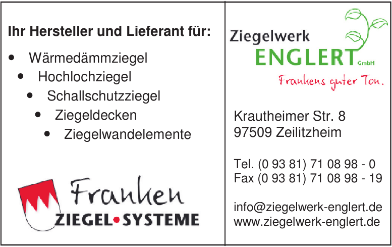 Ziegelwerk Englert Gmbh Ziegelwerk Englert Gmbh