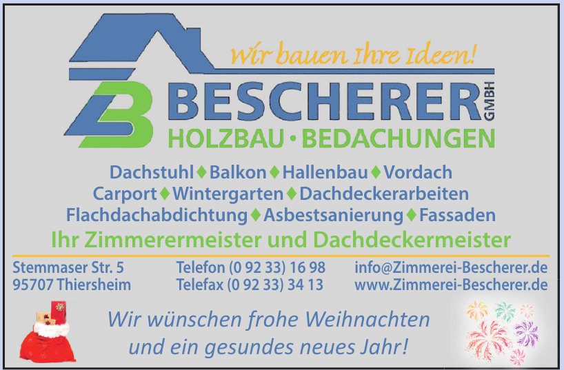 Zimmerei Bescherer GmbH Zimmerei Bescherer GmbH