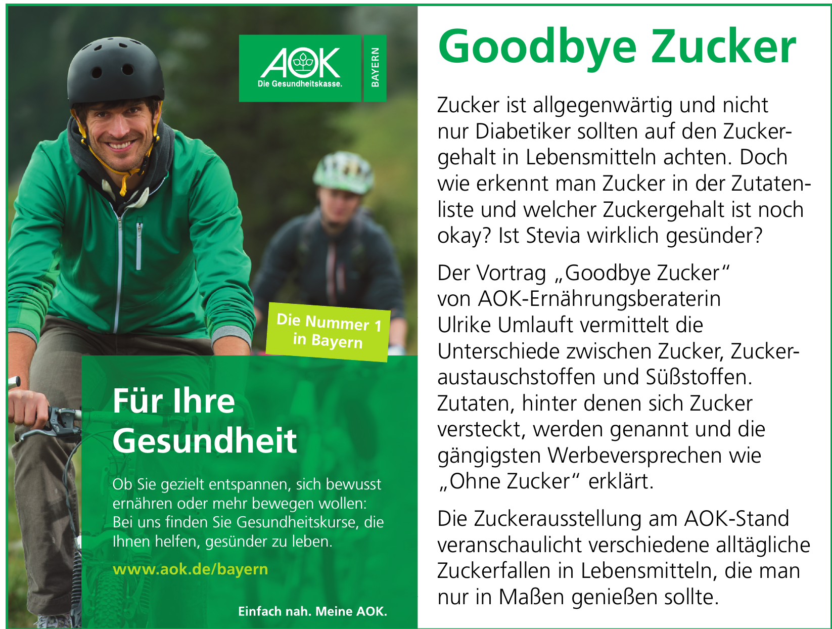 AOK Die Gesundheitskasse Bayern AOK Die Gesundheitskasse Bayern