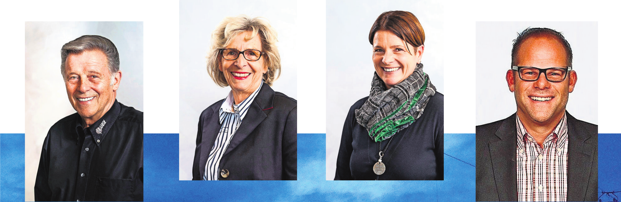 von links: Bernhard und Margarete Schäufele, Marion Schäufele und Roger Schäufele von links: Bernhard und Margarete Schäufele, Marion Schäufele und Roger Schäufele