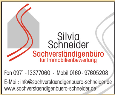 Silvia Schneider Sachverständigenbüro für Immobilienbewertung Silvia Schneider Sachverständigenbüro für Immobilienbewertung