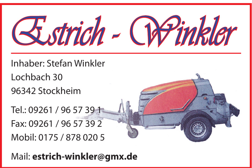 Estrich-Winkler Estrich-Winkler