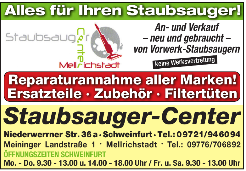 Staubsauger-Center Staubsauger-Center