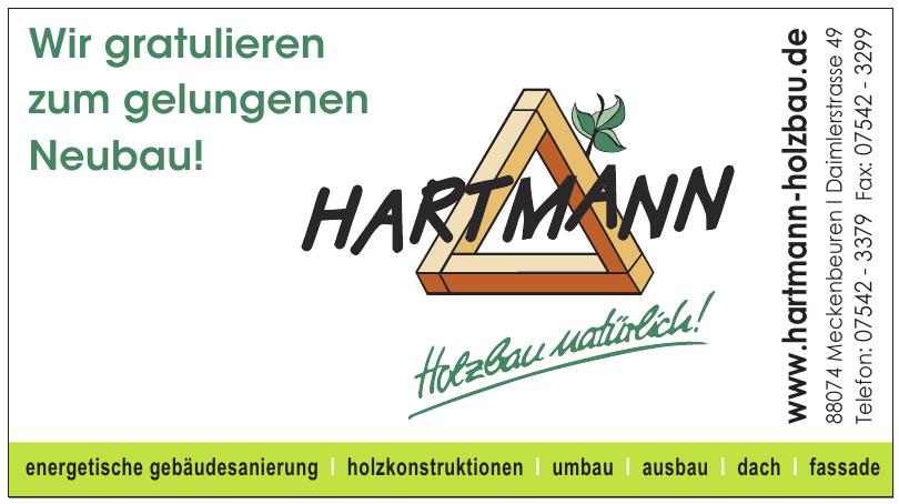Hartmann Holzbau Hartmann Holzbau