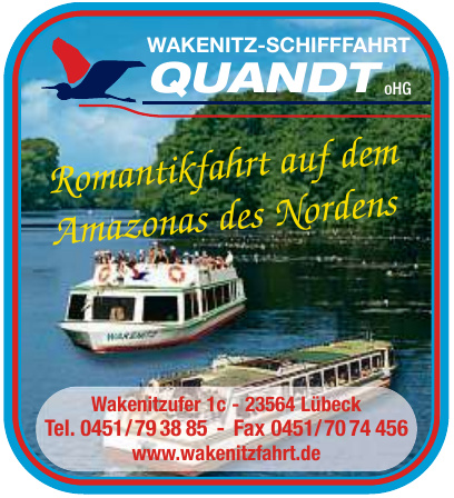 Wakenitz-Schifffahrt Quandt oHG