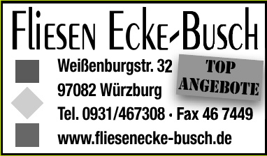 Fliesen Ecke-Busch Fliesen Ecke-Busch