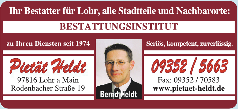 Pietät Heldt Pietät Heldt