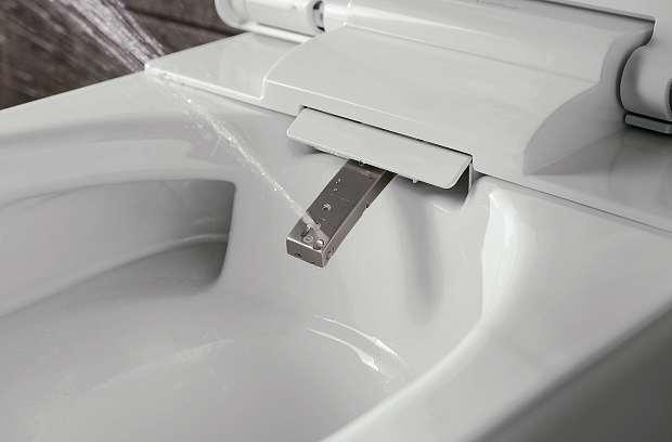 Hygienisch und gesund: das VIGOUR derby Aquawash Dusch-WC mit Lady- und Gesäßdusche Foto: VIGOUR