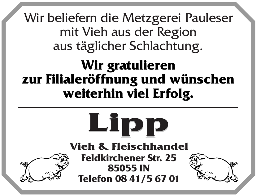 Lipp Vieh & Fleischhandel Lipp Vieh & Fleischhandel
