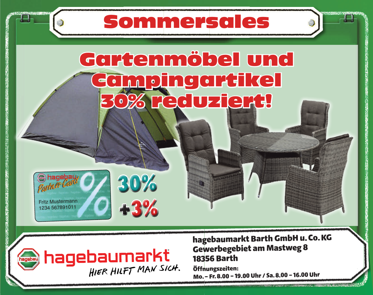 Hagebaumarkt Barth - Gewerbegebiet Hagebaumarkt Barth - Gewerbegebiet
