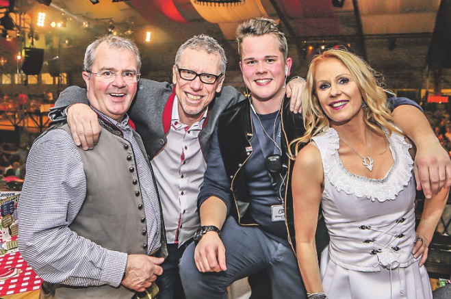 Albert Damaschke, Peter Stöger, Christoph Damaschke und Ulrike Kriegler (v. l.). Foto: D.S. Marketing Albert Damaschke, Peter Stöger, Christoph Damaschke und Ulrike Kriegler (v. l.). Foto: D.S. Marketing