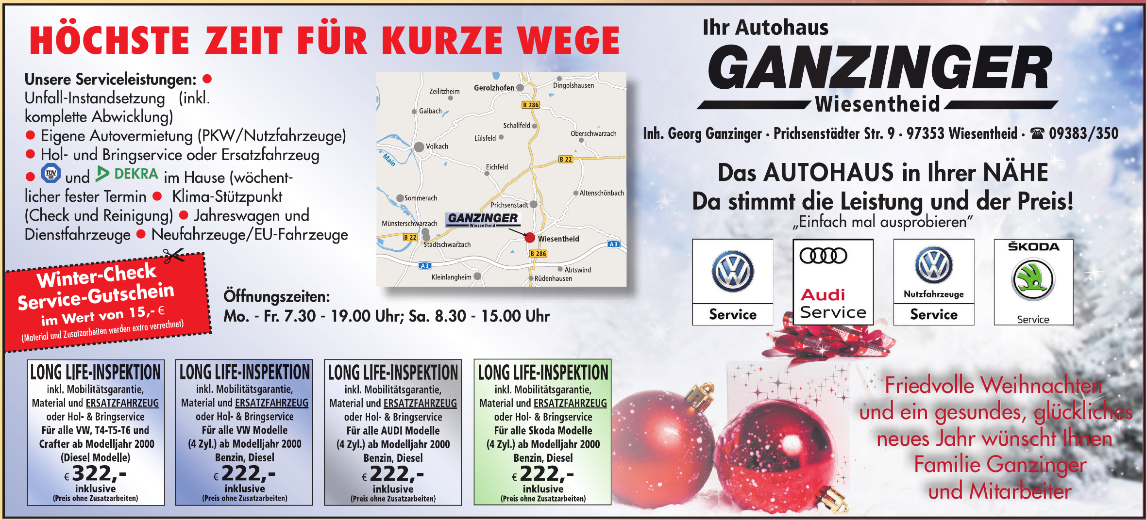 Autohaus Ganzinger Wiesentheid Autohaus Ganzinger Wiesentheid