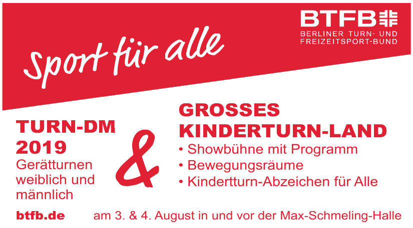 Berliner Turn- und Freizeitsport-Bund e.V. Berliner Turn- und Freizeitsport-Bund e.V.