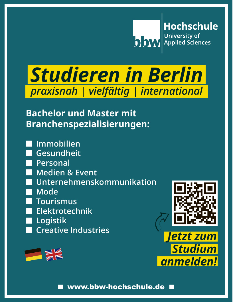 bbw Hochschule University of Applied Sciences bbw Hochschule University of Applied Sciences