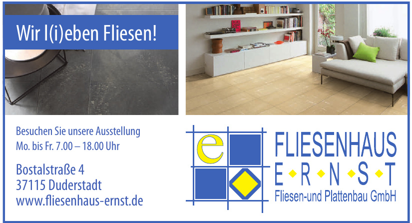 Fliesenhaus Ernst Fliesen- und Plattenbau GmbH
