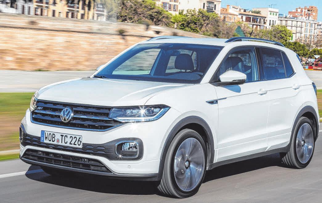 Der innovative VW T-Cross genügt den allerhöchsten Sicherheitsansprüchen. FOTOS: VW Der innovative VW T-Cross genügt den allerhöchsten Sicherheitsansprüchen. FOTOS: VW