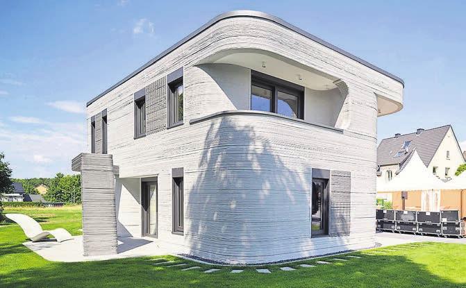 Die neue Art des 3D-Betonbauens findet sich auch in Deutschland. Bild: Peri