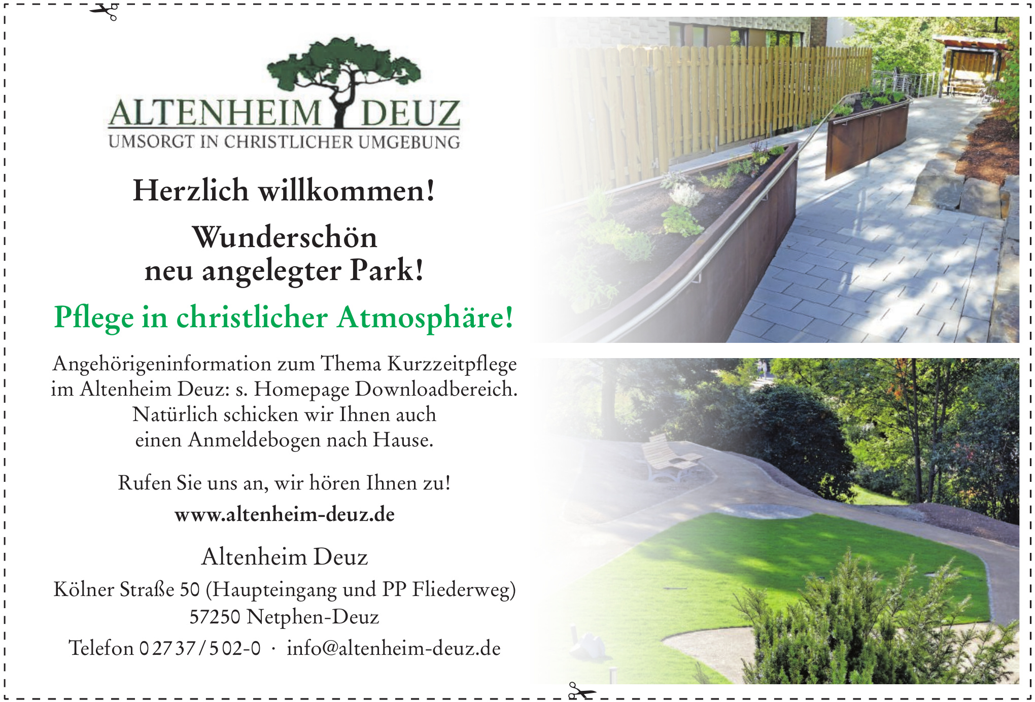 Altenheim Deuz gemeinnützige GmbH Altenheim Deuz gemeinnützige GmbH