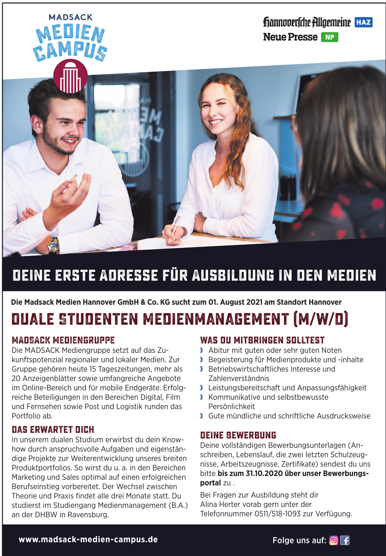 Madsack Medien Campus GmbH & Co. KG Madsack Medien Campus GmbH & Co. KG