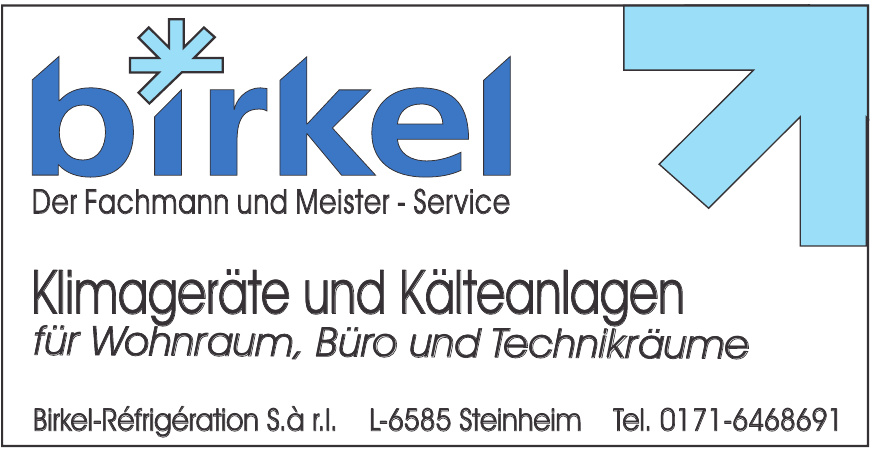 Birkel-Réfrigération S.à r.l.