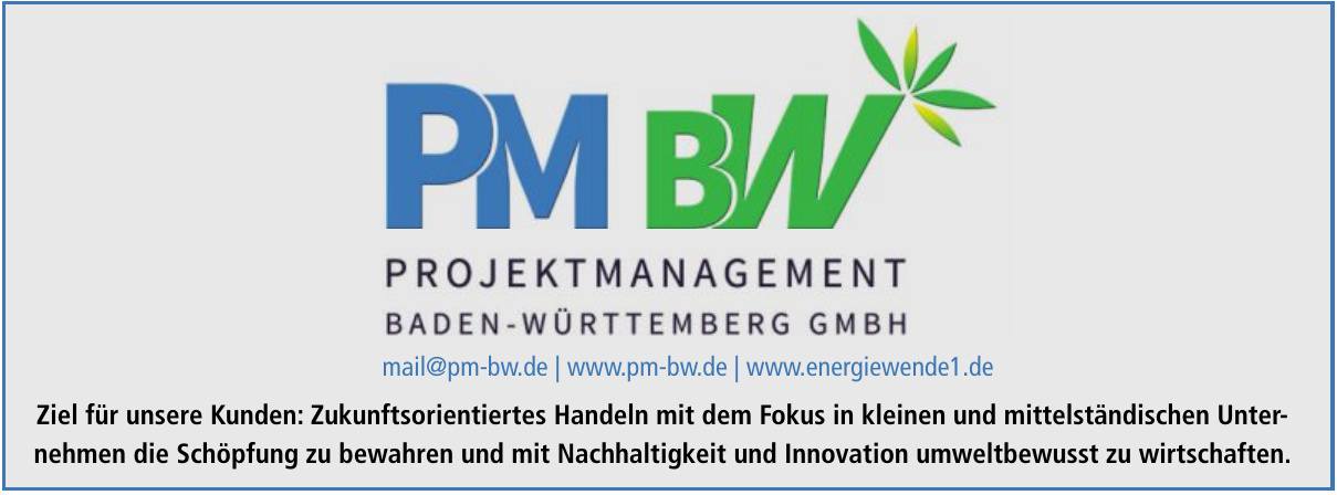 Projektmanagement Baden-Württemberg GmbH